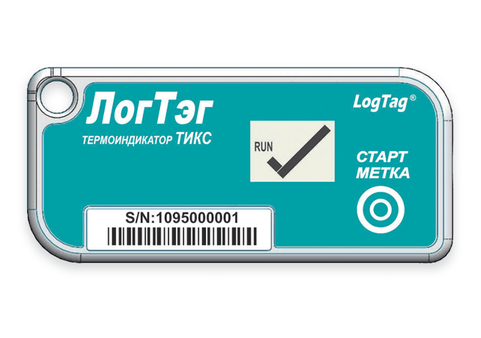 Термоиндикатор холодовой цепи LogTag TICS (ЛогТэг ТИКС) с ЖК-дисплеем