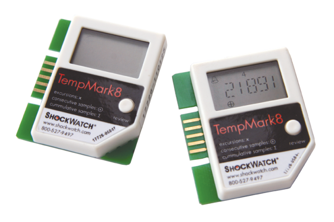 Одноразовый электронный индикатор температуры ТЕМПМАРК 8