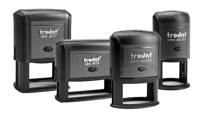 Изготавливаем печати и штампы на автоматических оснастках Trodat Professional